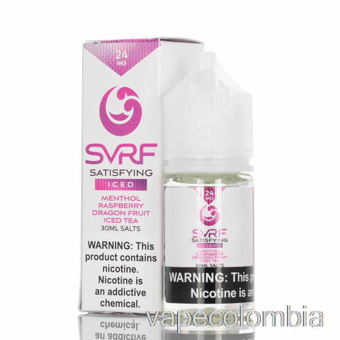 Vape Desechable Helado Satisfactorio - E-líquido De Sales Svrf - 30ml 48mg